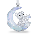 Swarovski Ourson Kris Décoration Lune Bleu 5732106