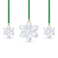 Swarovski Annual Edition Set de Décorations 2026 Flocon de neige Blanc 5732527