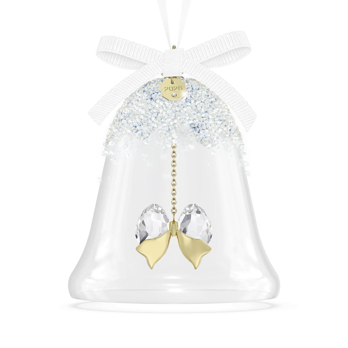 Swarovski Annual Edition Décoration Cloche 2026 Nœud Blanc 5732532