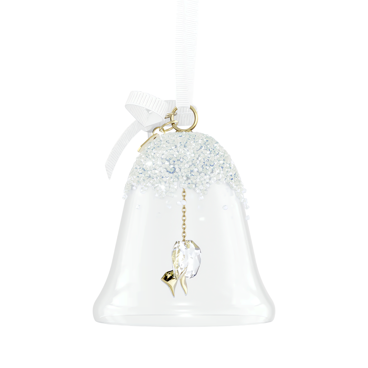 Swarovski Annual Edition Décoration Cloche 2026 Nœud Blanc 5732532