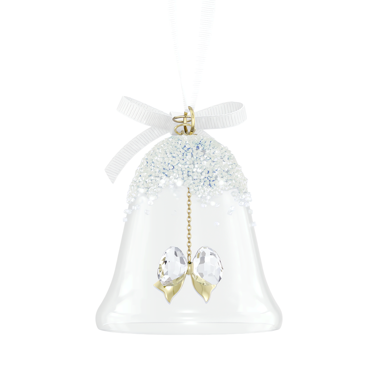 Swarovski Annual Edition Décoration Cloche 2026 Nœud Blanc 5732532