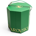 Swarovski Holiday Magic Classics Set de Décorations Sapin Boule Blanc 5732598