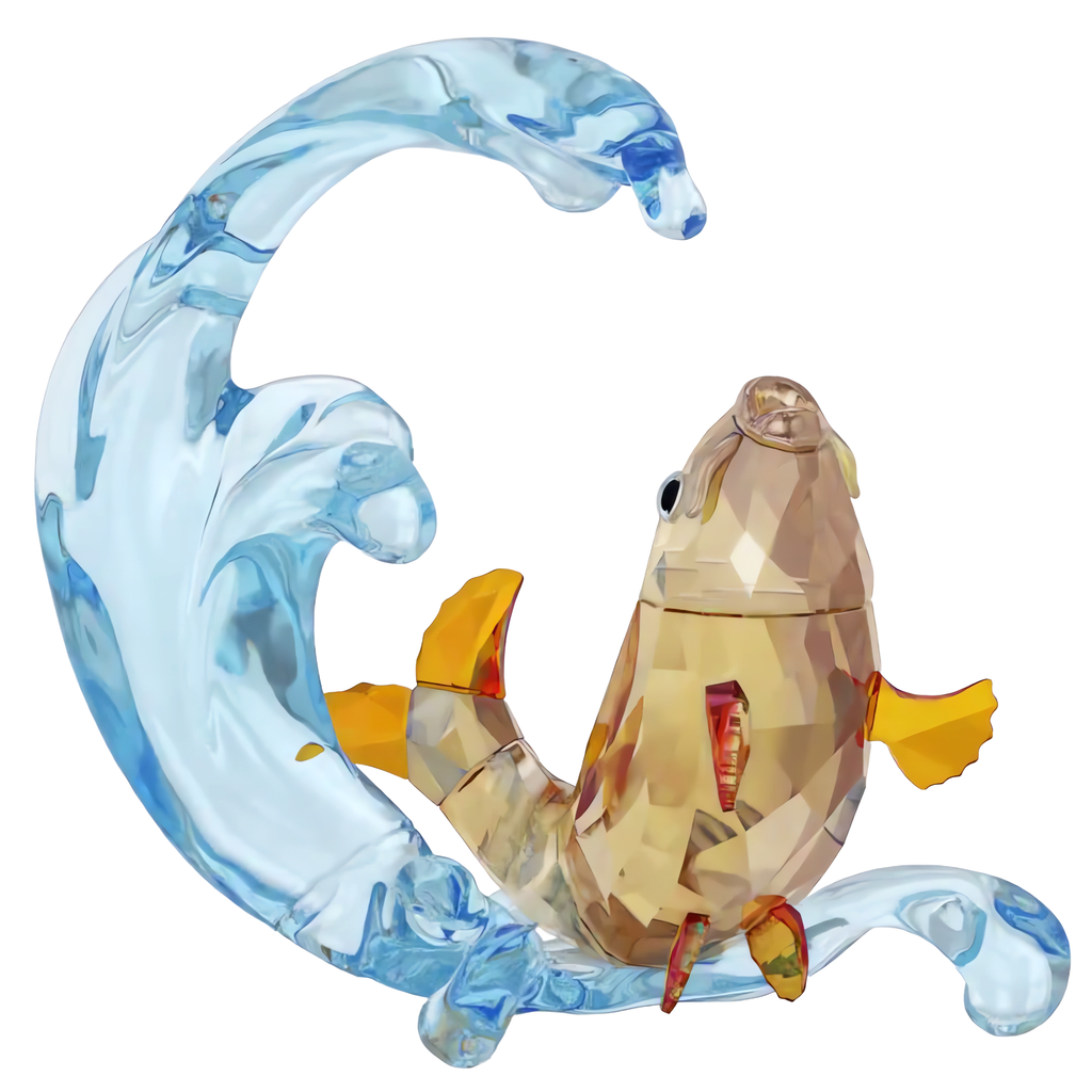 Swarovski Asian Symbols Carpe Dorée poisson Multicolore 5733877