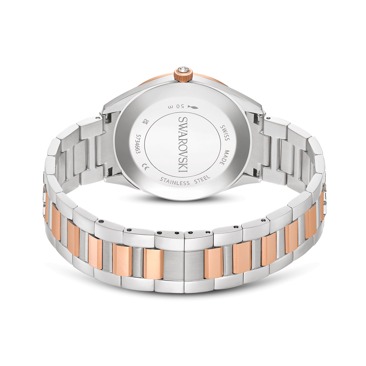 Swarovski Montre Matrix date argenté 5734663