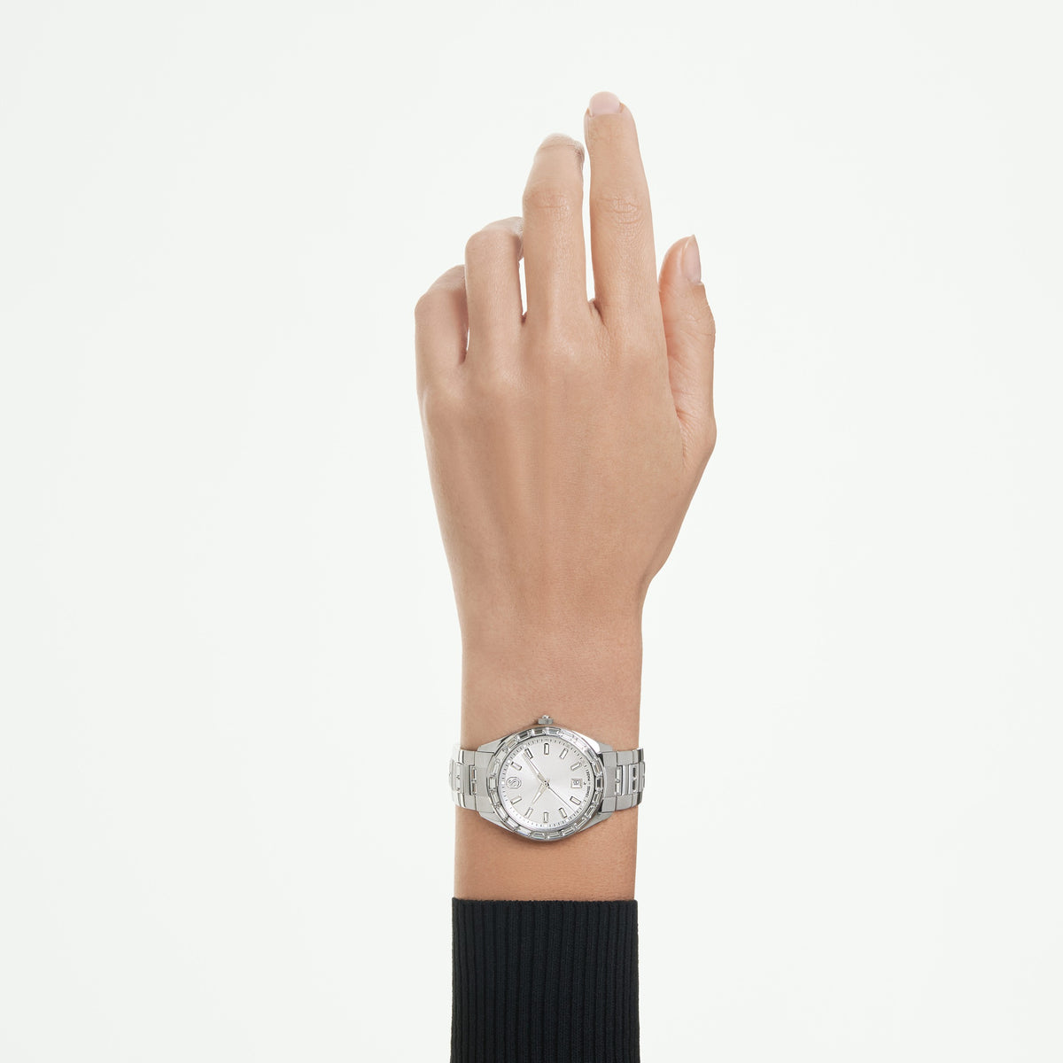 Swarovski Montre Matrix date argenté 5734665
