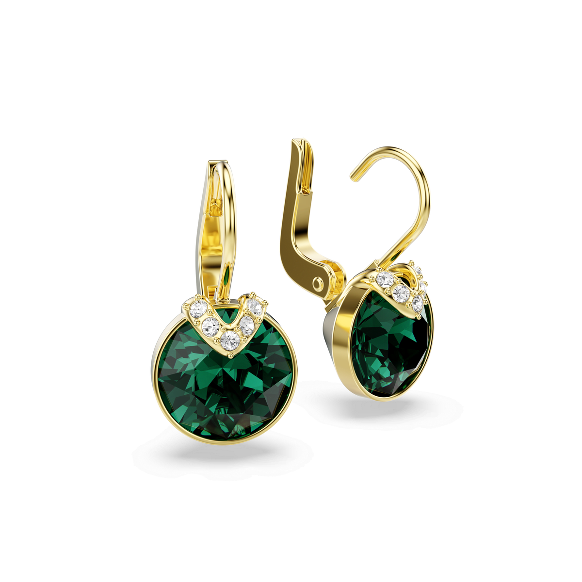 Swarovski Pendants d'oreilles Bella V Vert 5735389