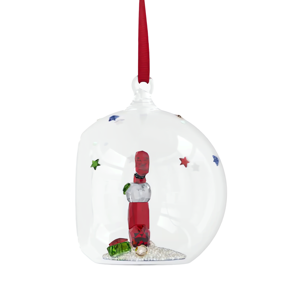 Swarovski Holiday Cheers Décoration Boule Chaussette et Sucre d’orge 5735700