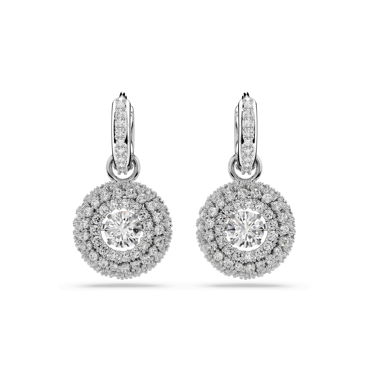Swarovski Pendants d'oreilles Sublima Blanc 5738193