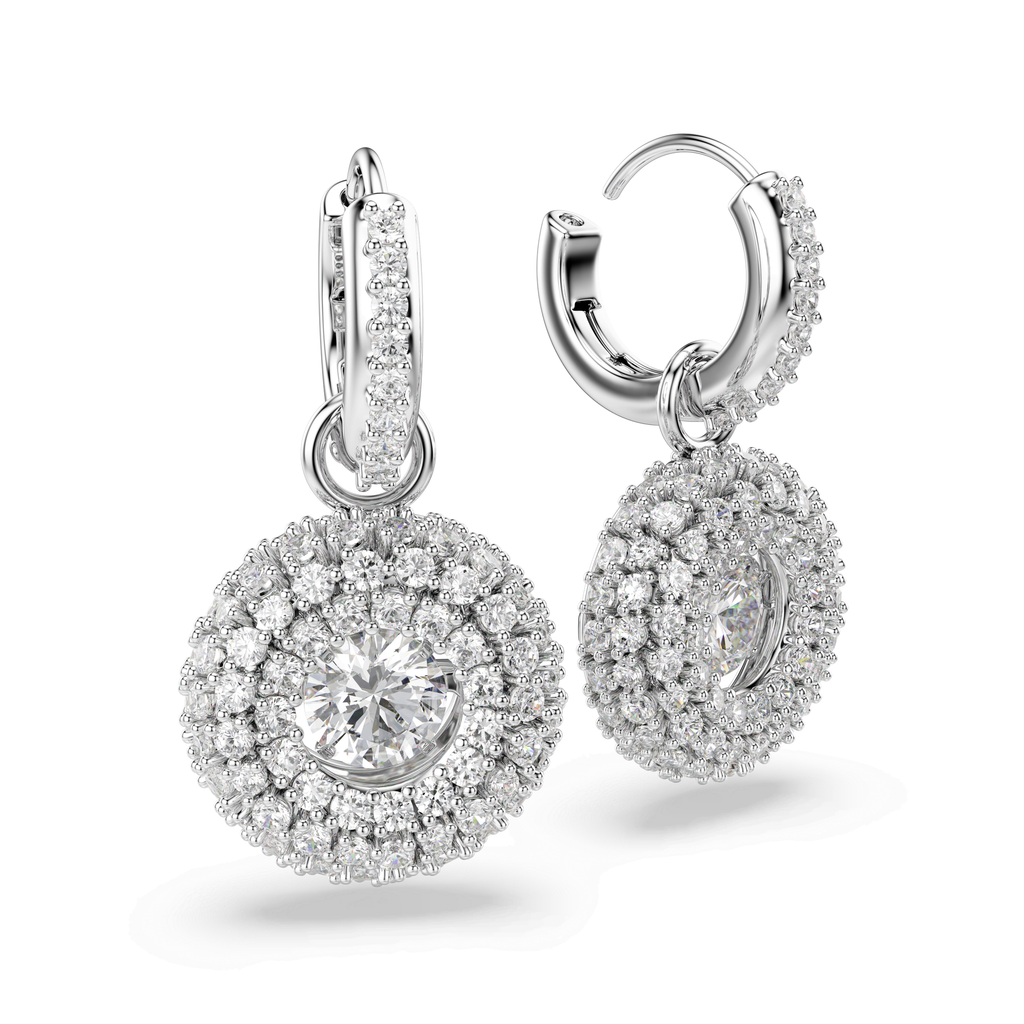 Swarovski Pendants d'oreilles Sublima Blanc 5738193