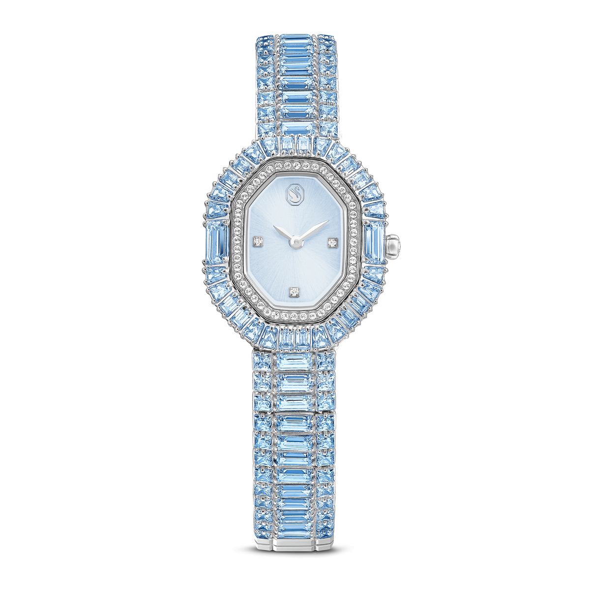 Swarovski Montre Matrix octagon Bleu 5739632