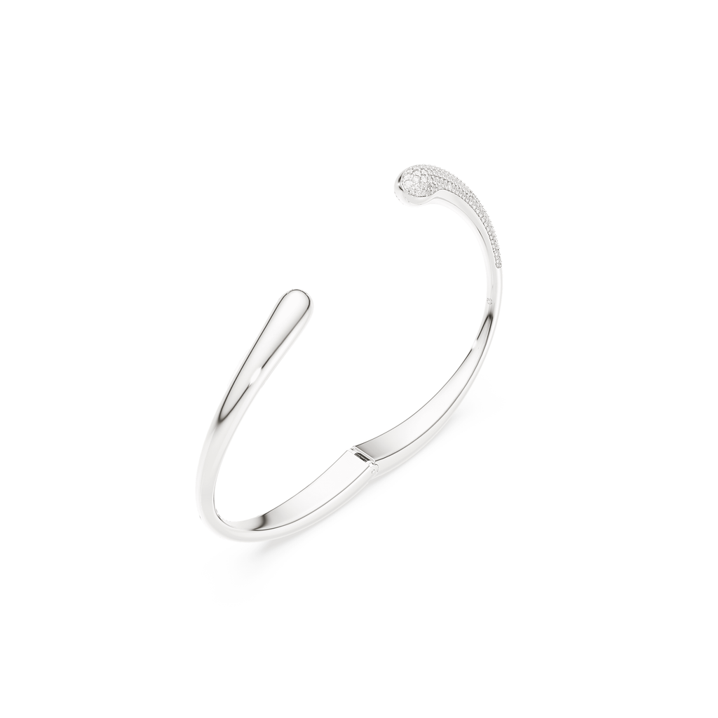 Swarovski Bracelet-jonc Classica Blanc 5740347