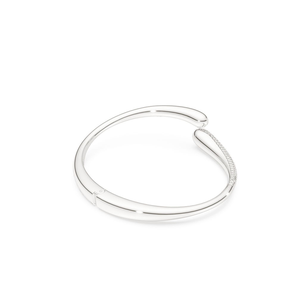 Swarovski Bracelet-jonc Classica Blanc 5740347