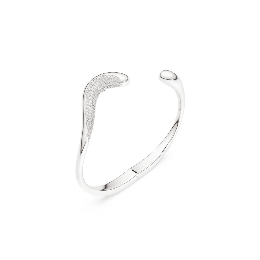 Swarovski Bracelet-jonc Classica Blanc 5740462