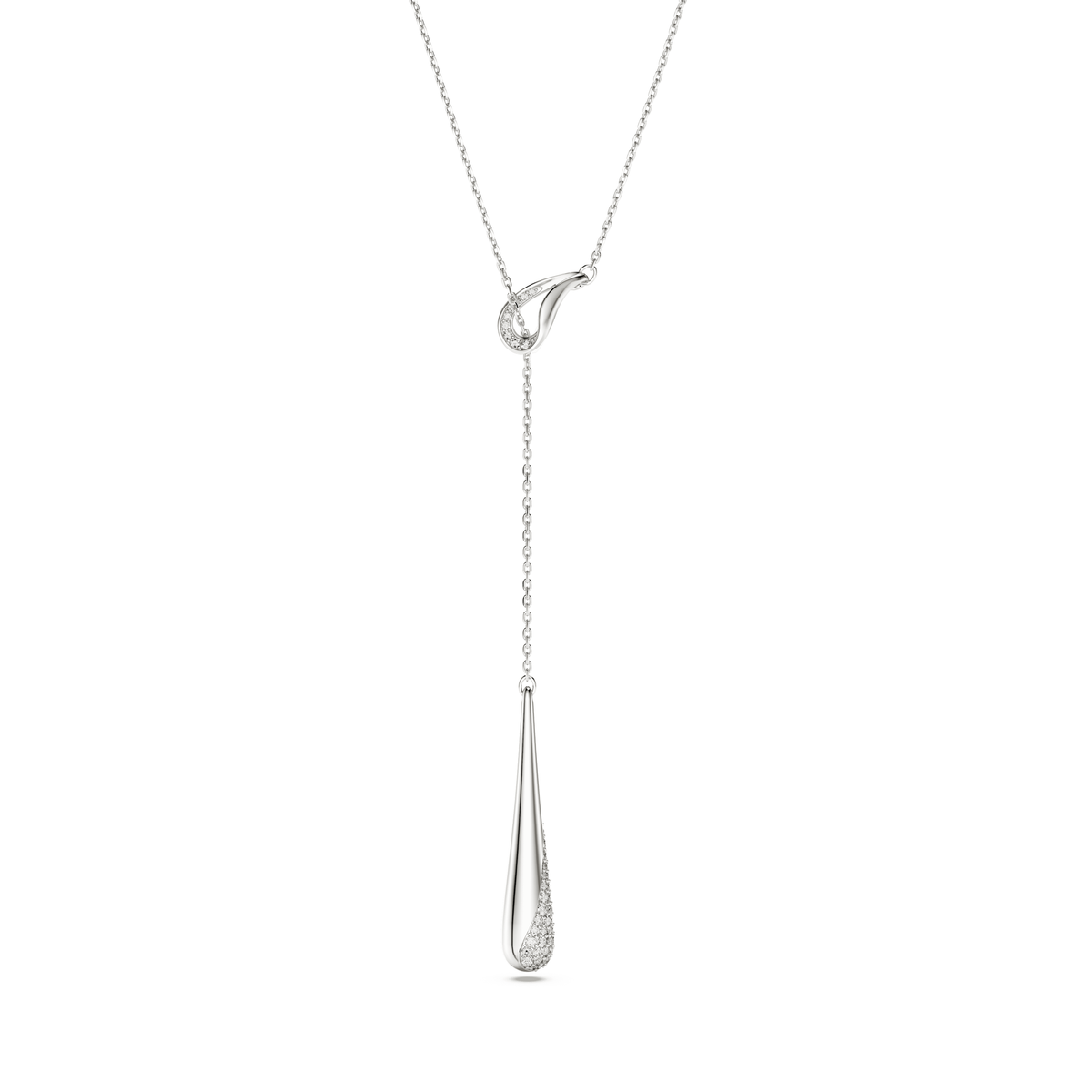 Swarovski Pendentif en Y Classica Blanc 5741221