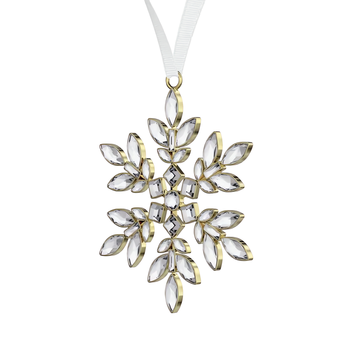 Swarovski Gema Décoration de Fête Flocon de neige Blanc 5742098