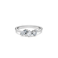 Swarovski Bague Galaxy, diamants de synthèse 0,43 ct tw, argent sterling