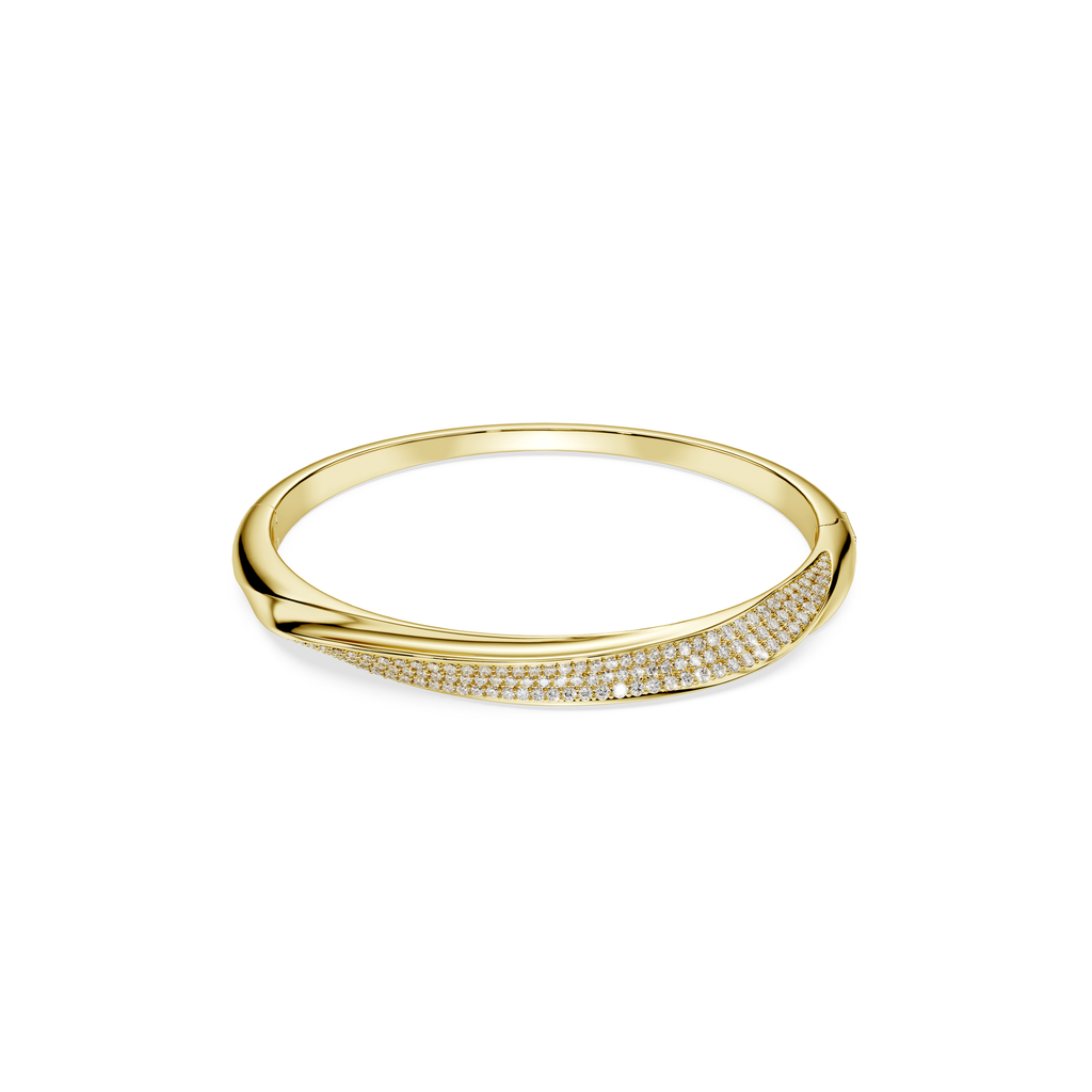 Swarovski Bracelet-jonc Classica Blanc 5743629