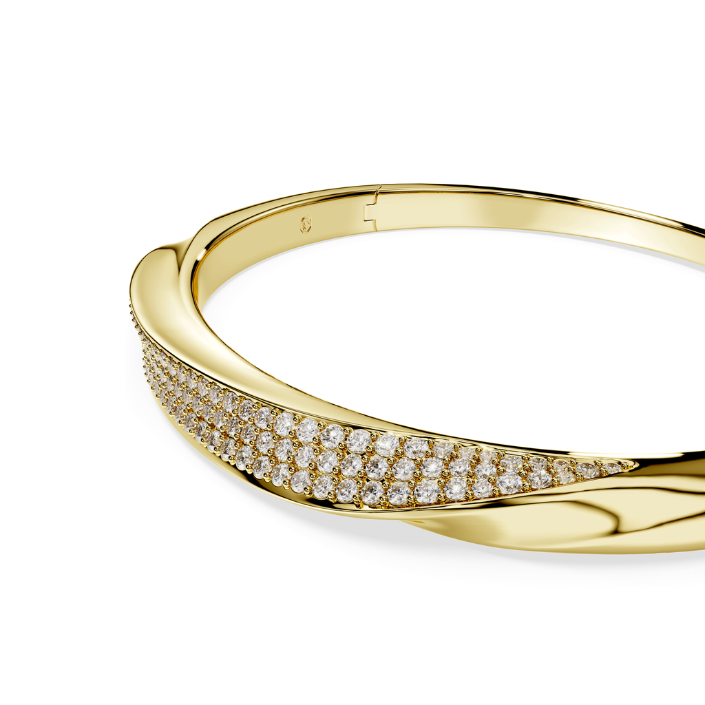 Swarovski Bracelet-jonc Classica Blanc 5743629