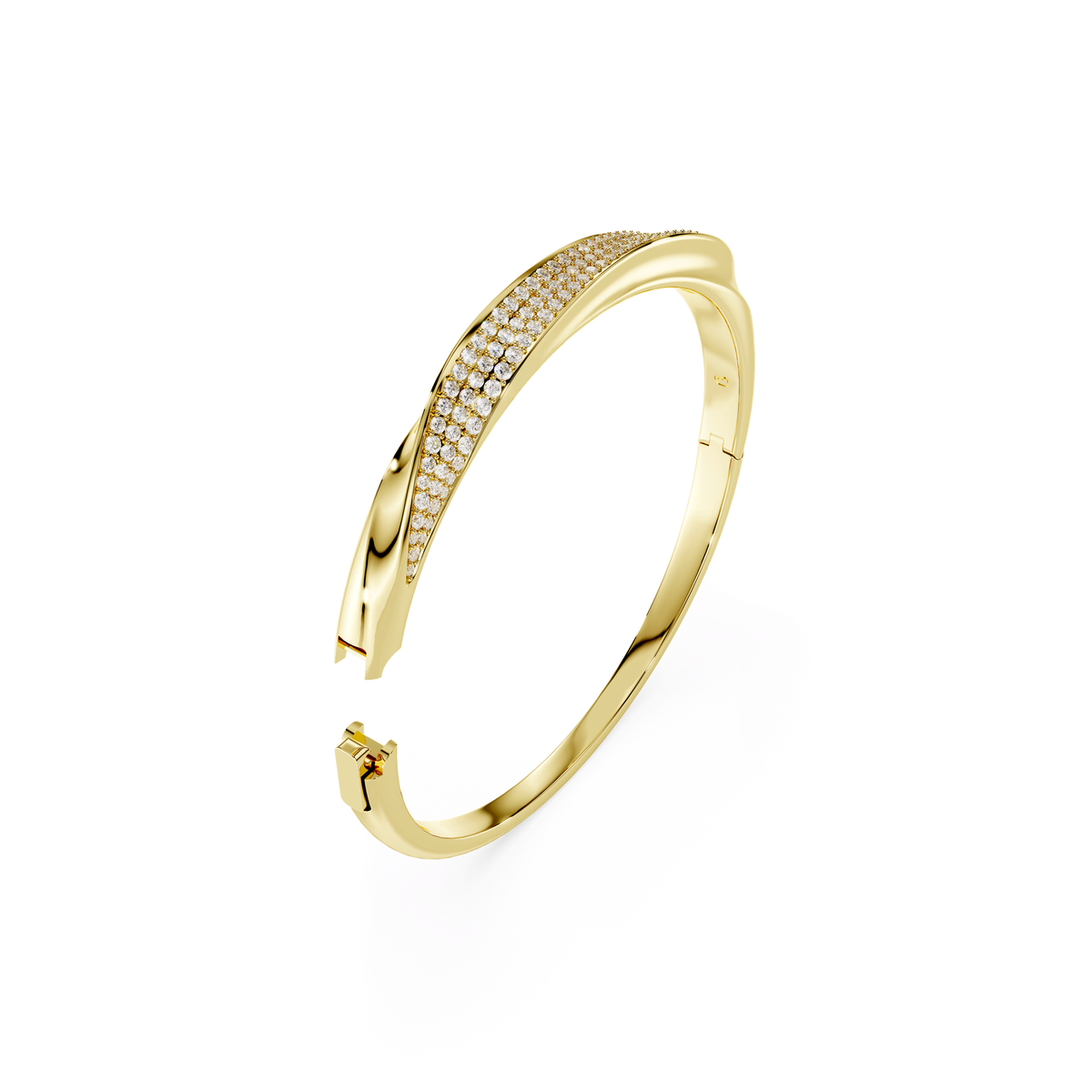 Swarovski Bracelet-jonc Classica Blanc 5743629