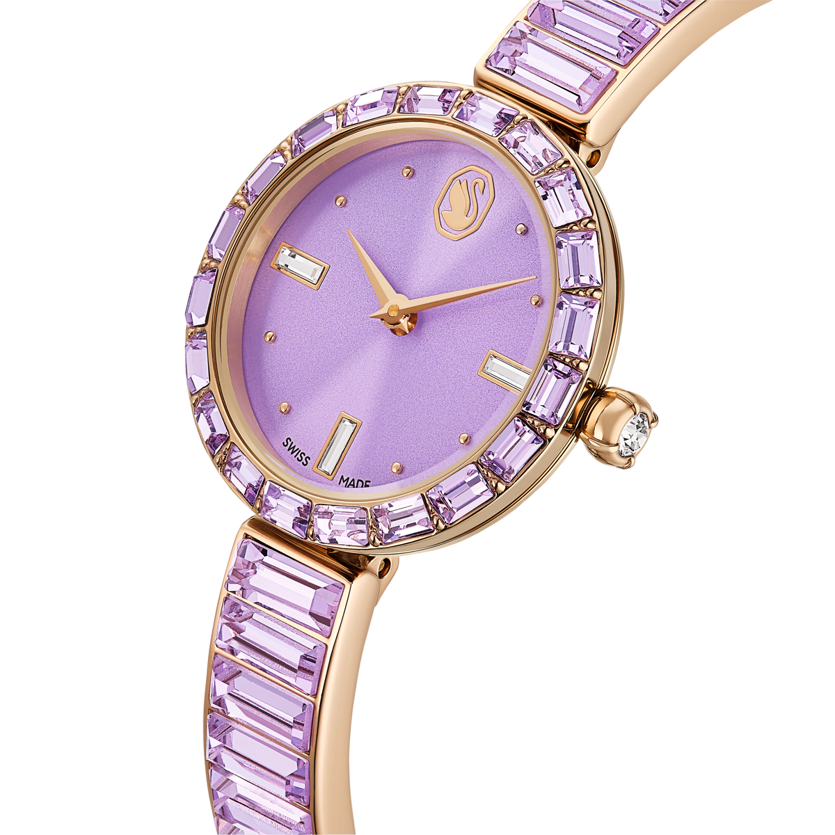 Swarovski Montre Matrix bangle Violet 5743713
