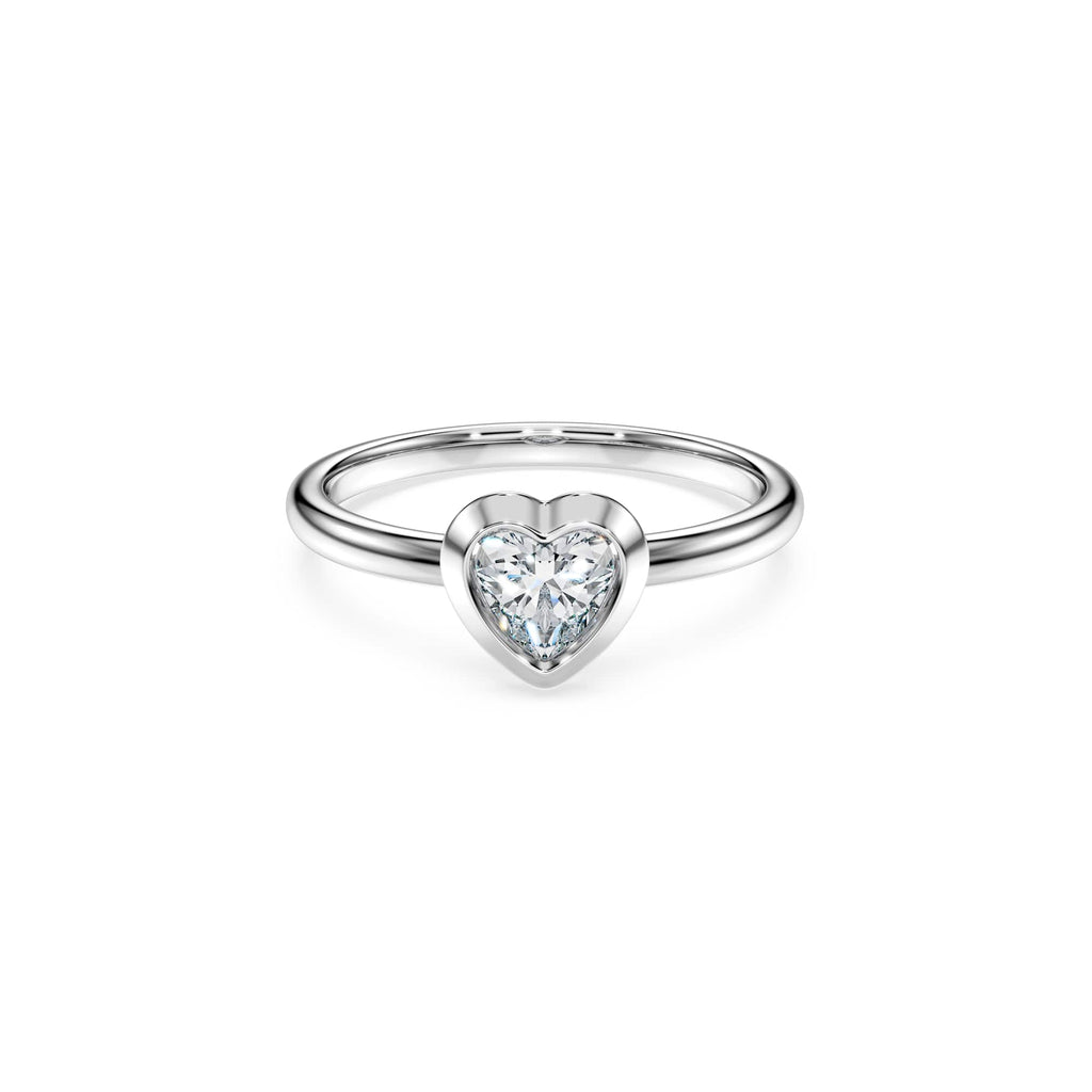 Swarovski Bague solitaire Eternity, diamants de synthèse 0,5 ct tw, argent sterling