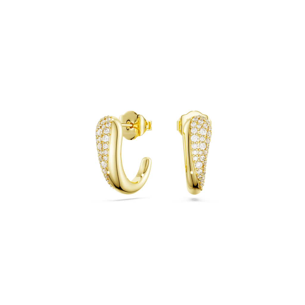 Swarovski Anneaux d'oreilles Classica Blanc 5745020