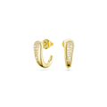 Swarovski Anneaux d'oreilles Classica Blanc 5745020