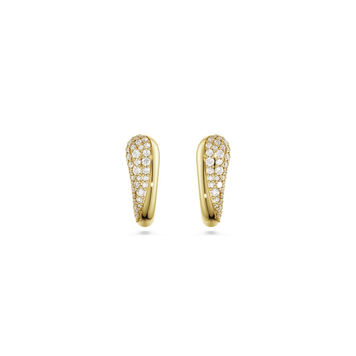 Swarovski Anneaux d'oreilles Classica Blanc 5745020