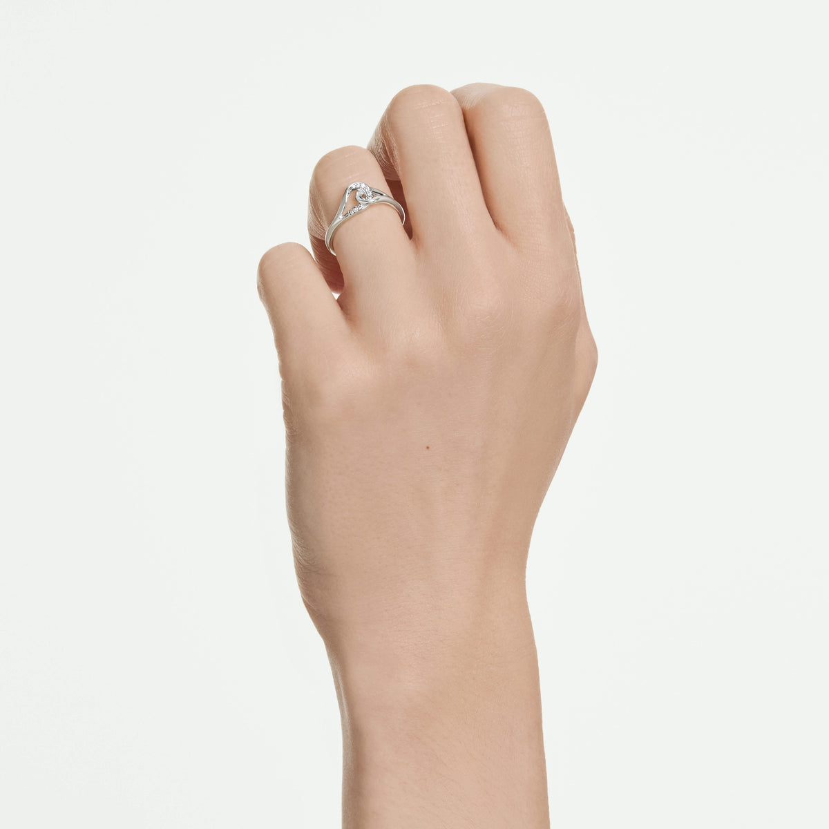 Swarovski Bague Classica Blanc 5745566