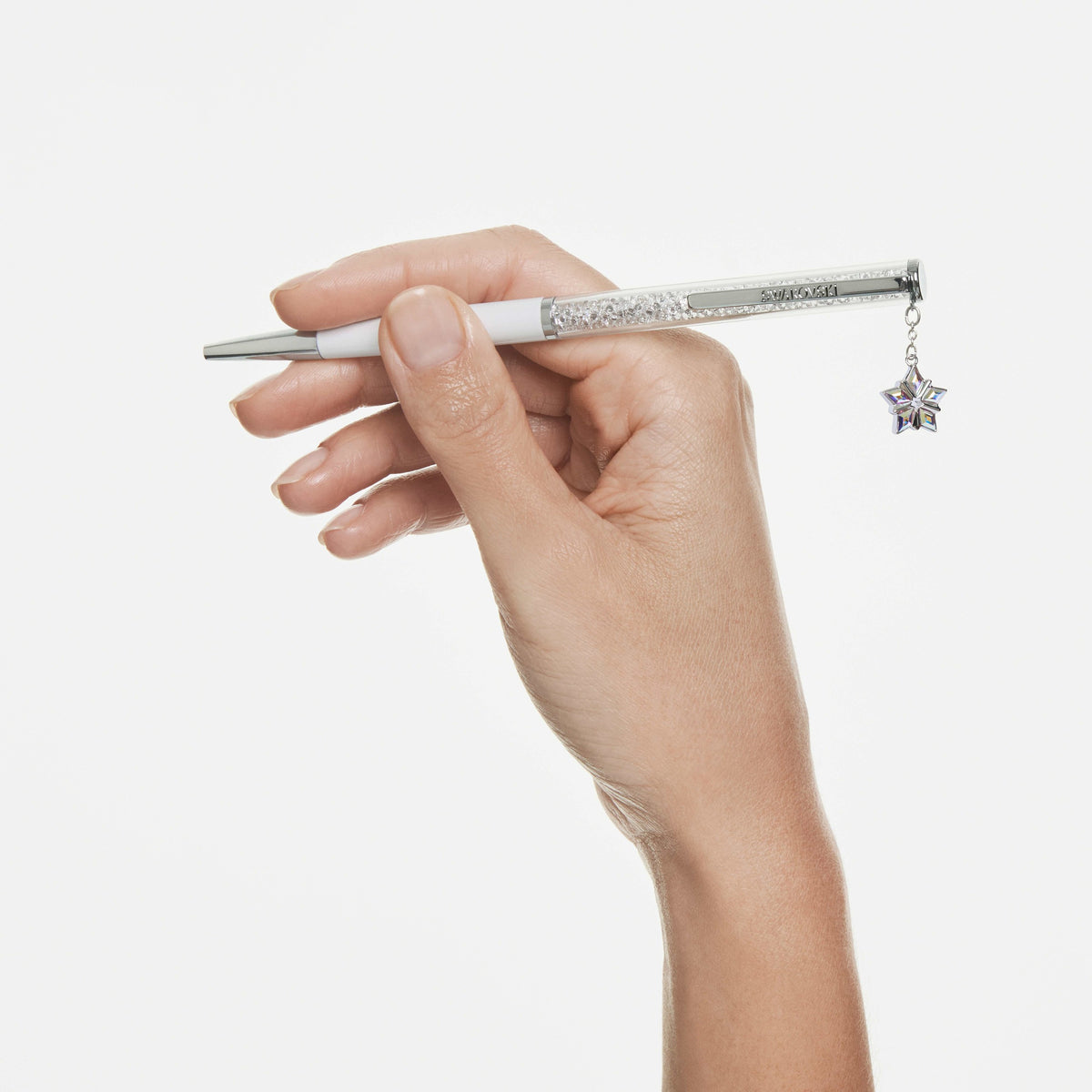 Swarovski Stylo à bille Crystalline Étoile Blanc 5745579