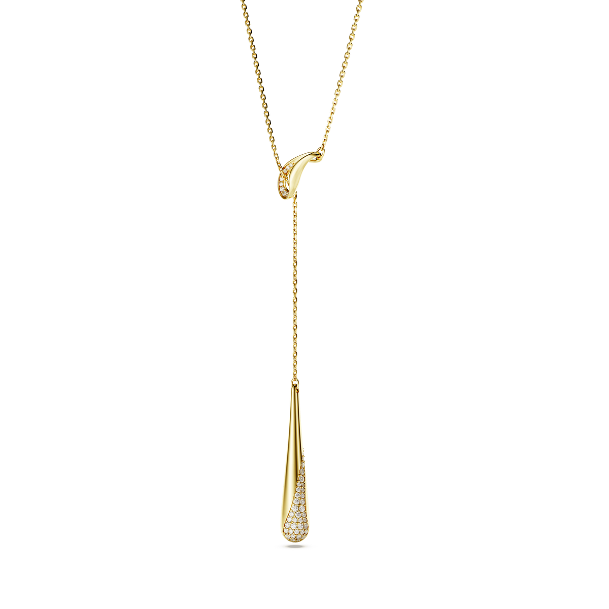 Swarovski Pendentif en Y Classica Blanc 5746001