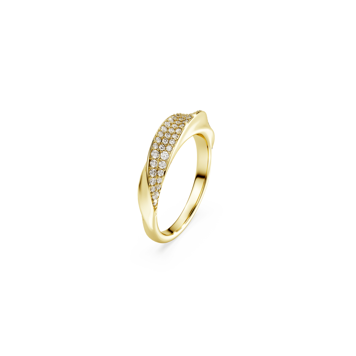 Swarovski Anneau Classica Blanc 5746018