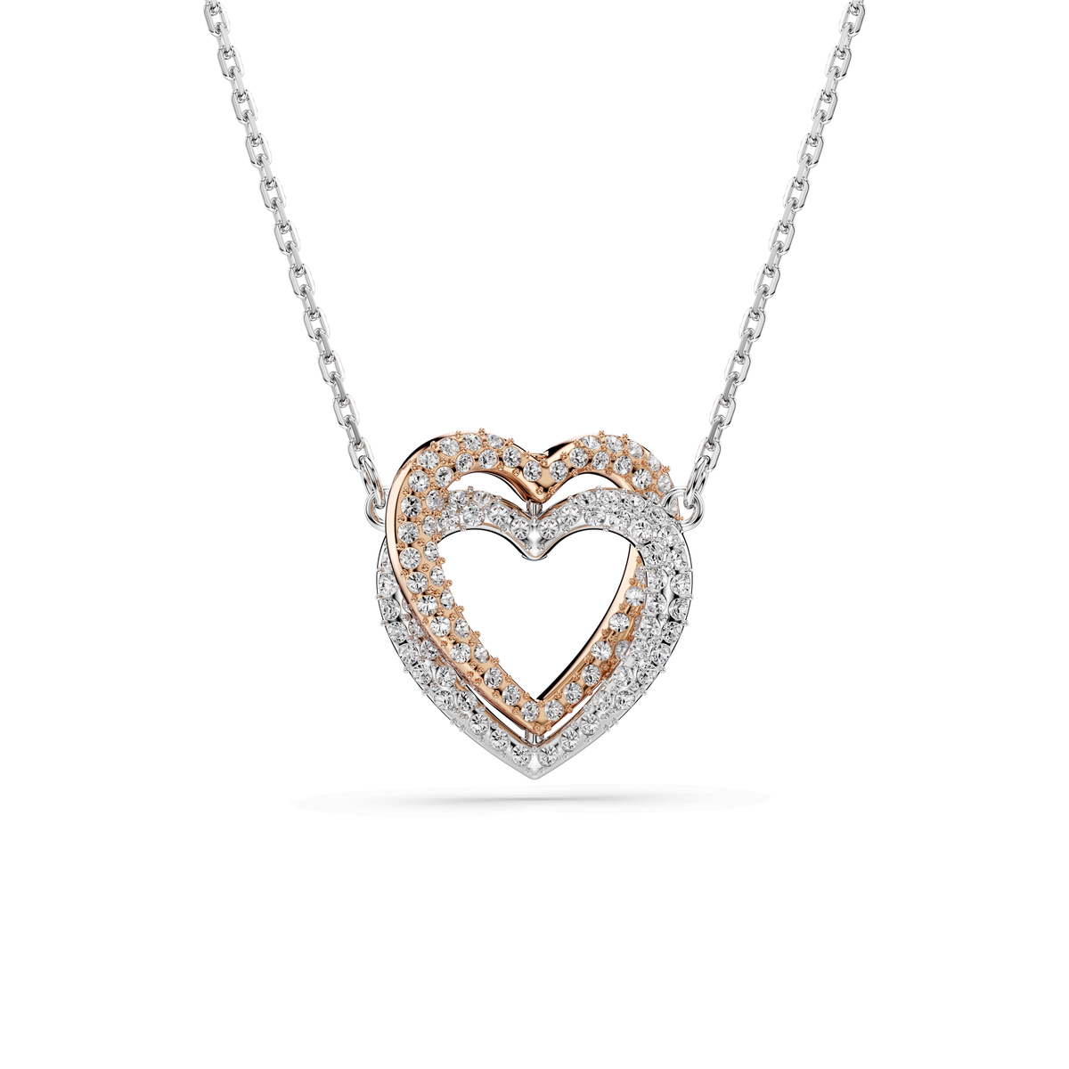 Swarovski Collier Hyperbola Cœur Blanc 5746040