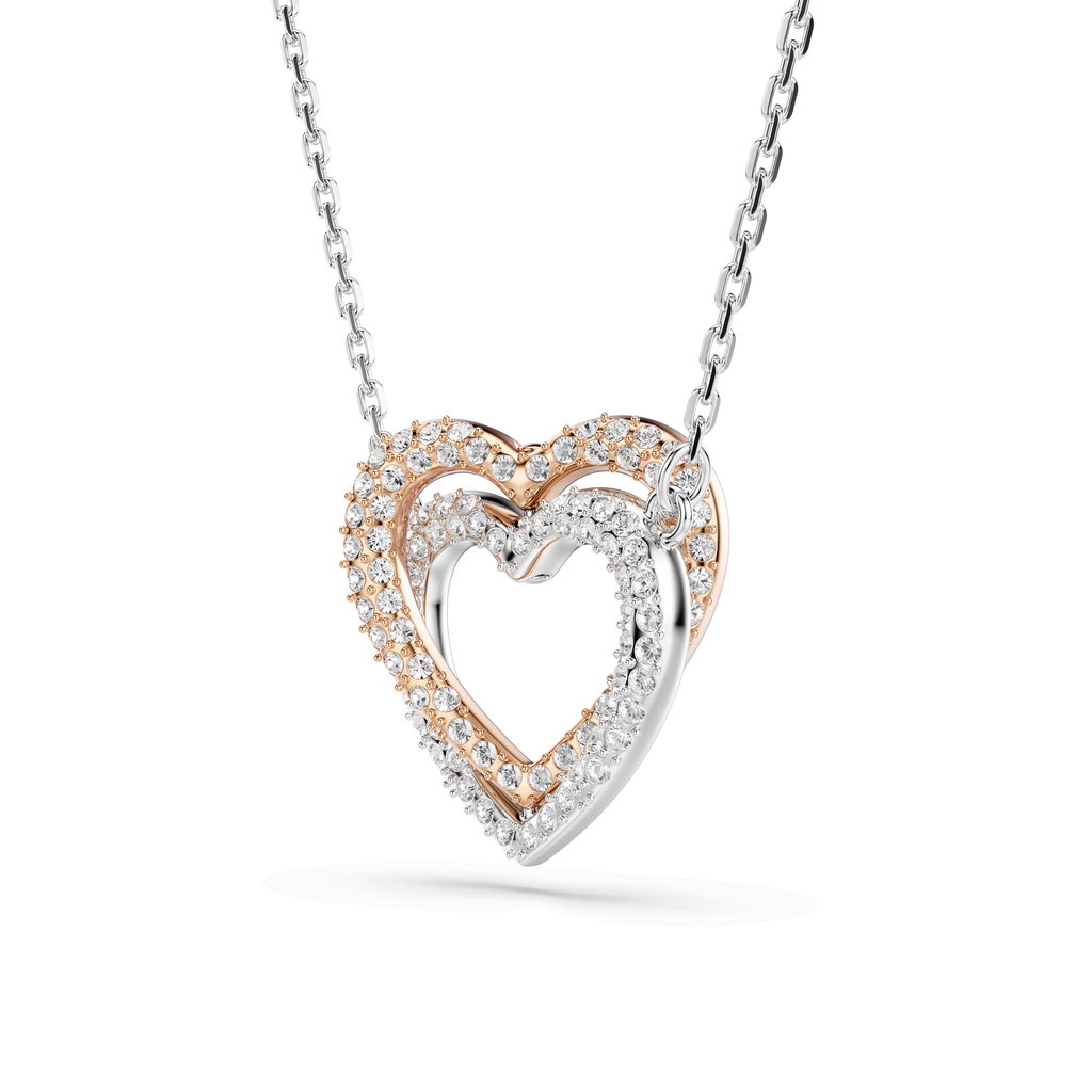 Swarovski Collier Hyperbola Cœur Blanc 5746040