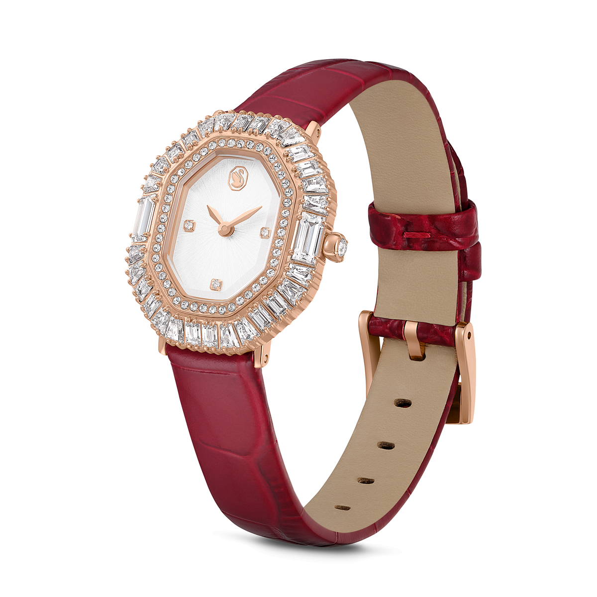 Swarovski Montre Matrix octagon Rouge 5746375
