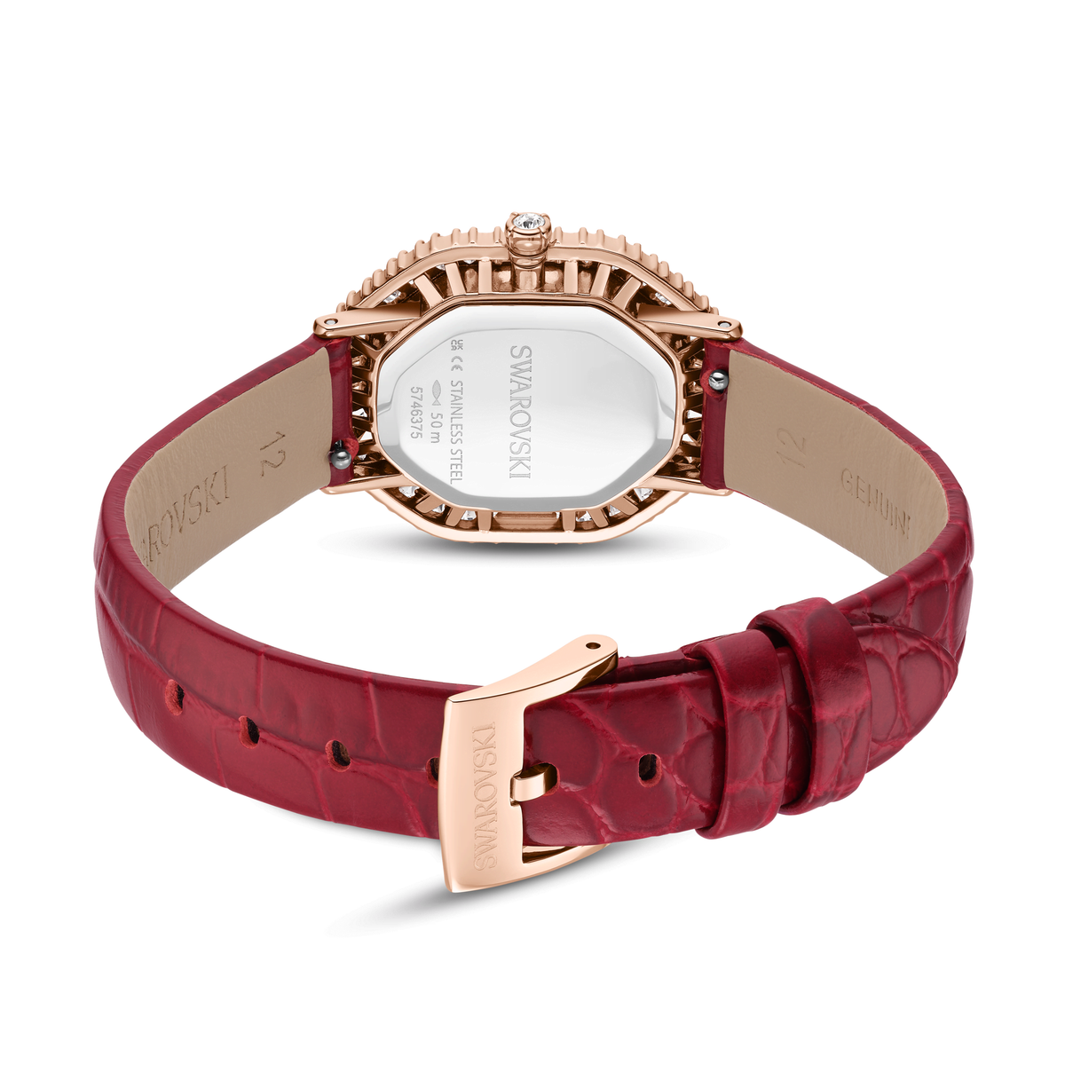 Swarovski Montre Matrix octagon Rouge 5746375