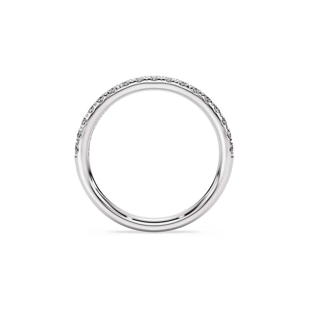 Swarovski Anneau Eternity, diamants de synthèse 0,4 ct tw, argent sterling