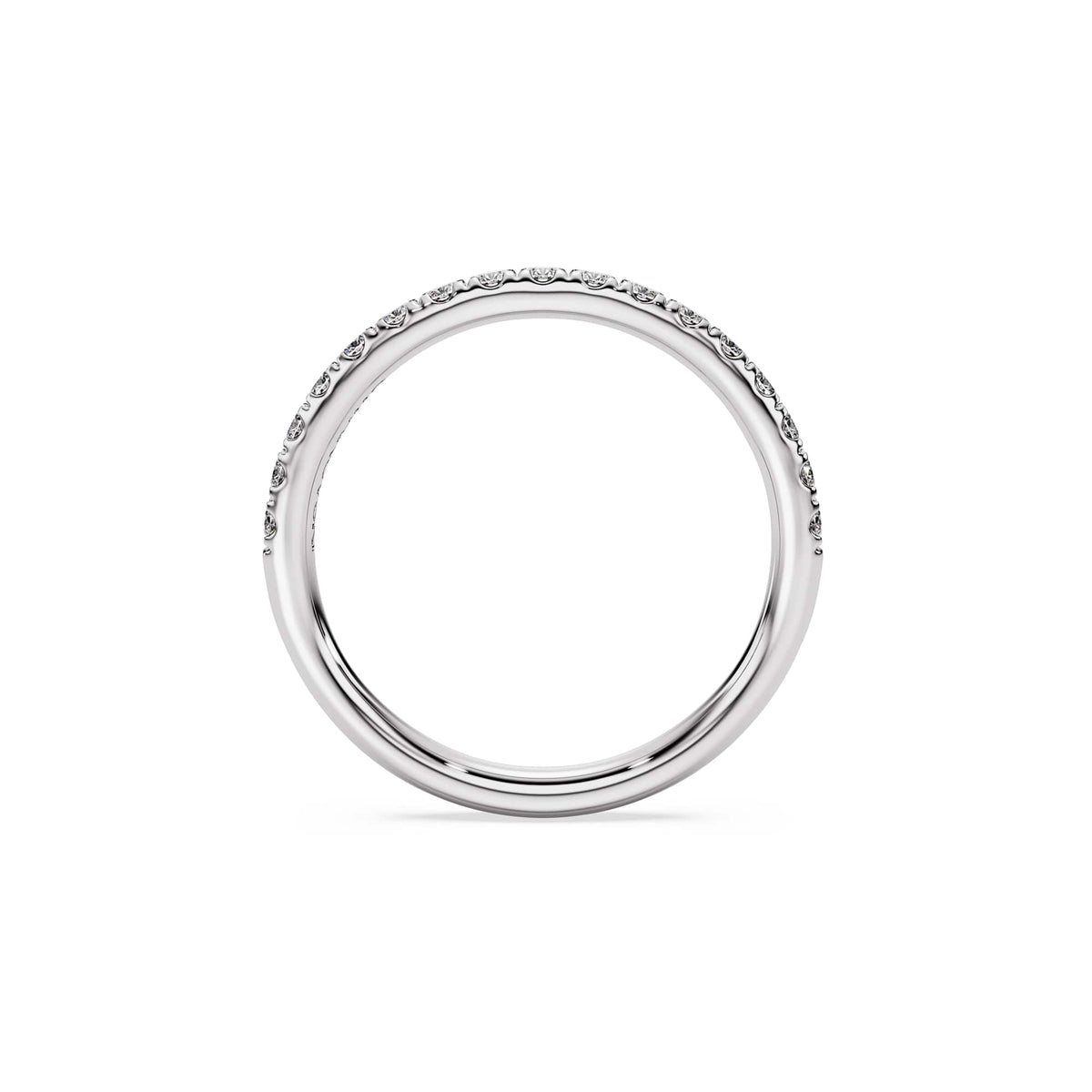 Swarovski Anneau Eternity, diamants de synthèse 0,4 ct tw, argent sterling