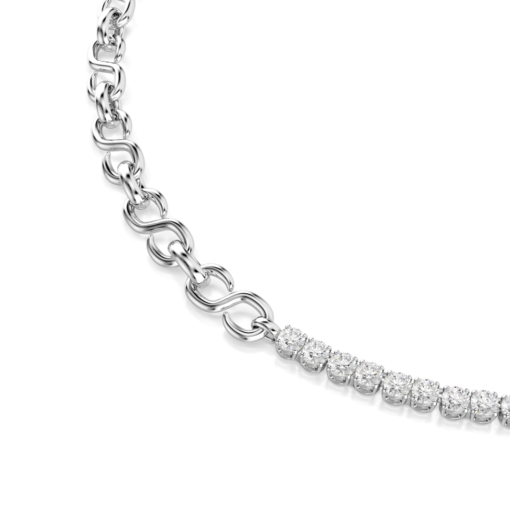 Swarovski Collier Matrix Blanc 5747732