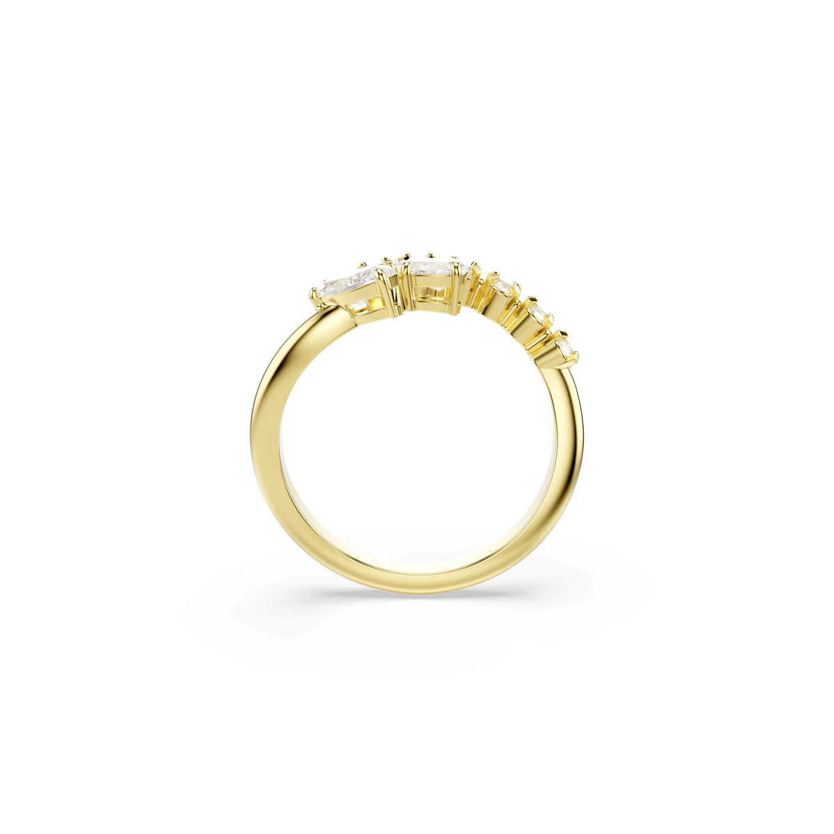 Swarovski Bague ouverte Mesmera Blanc 5747969