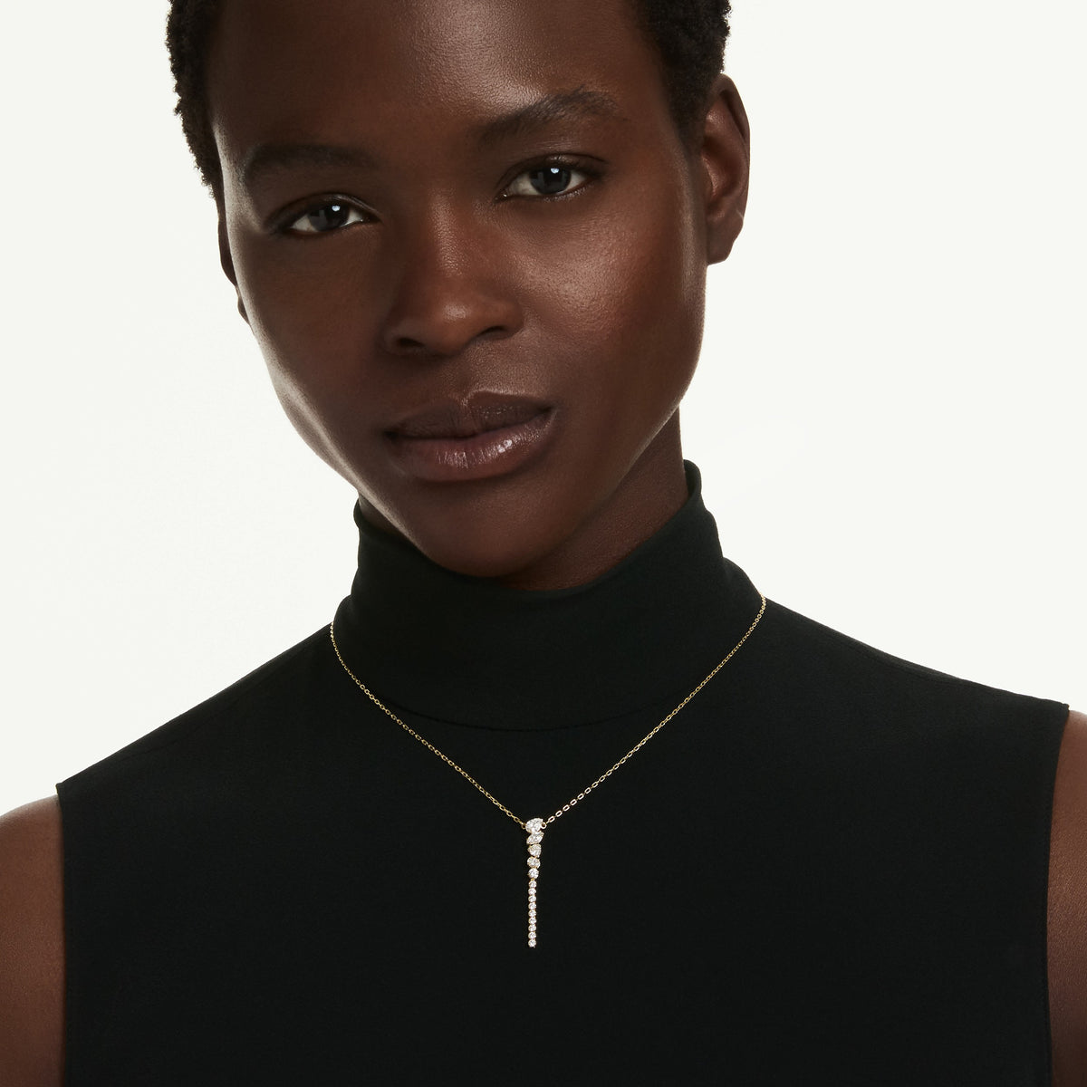 Swarovski Collier en Y Mesmera Blanc 5747997