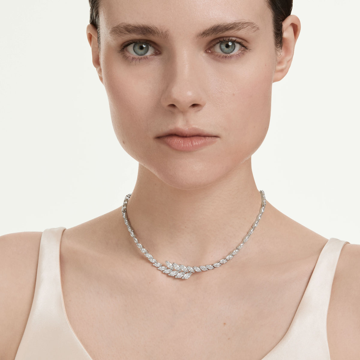 Swarovski Collier Mesmera Blanc 5748004
