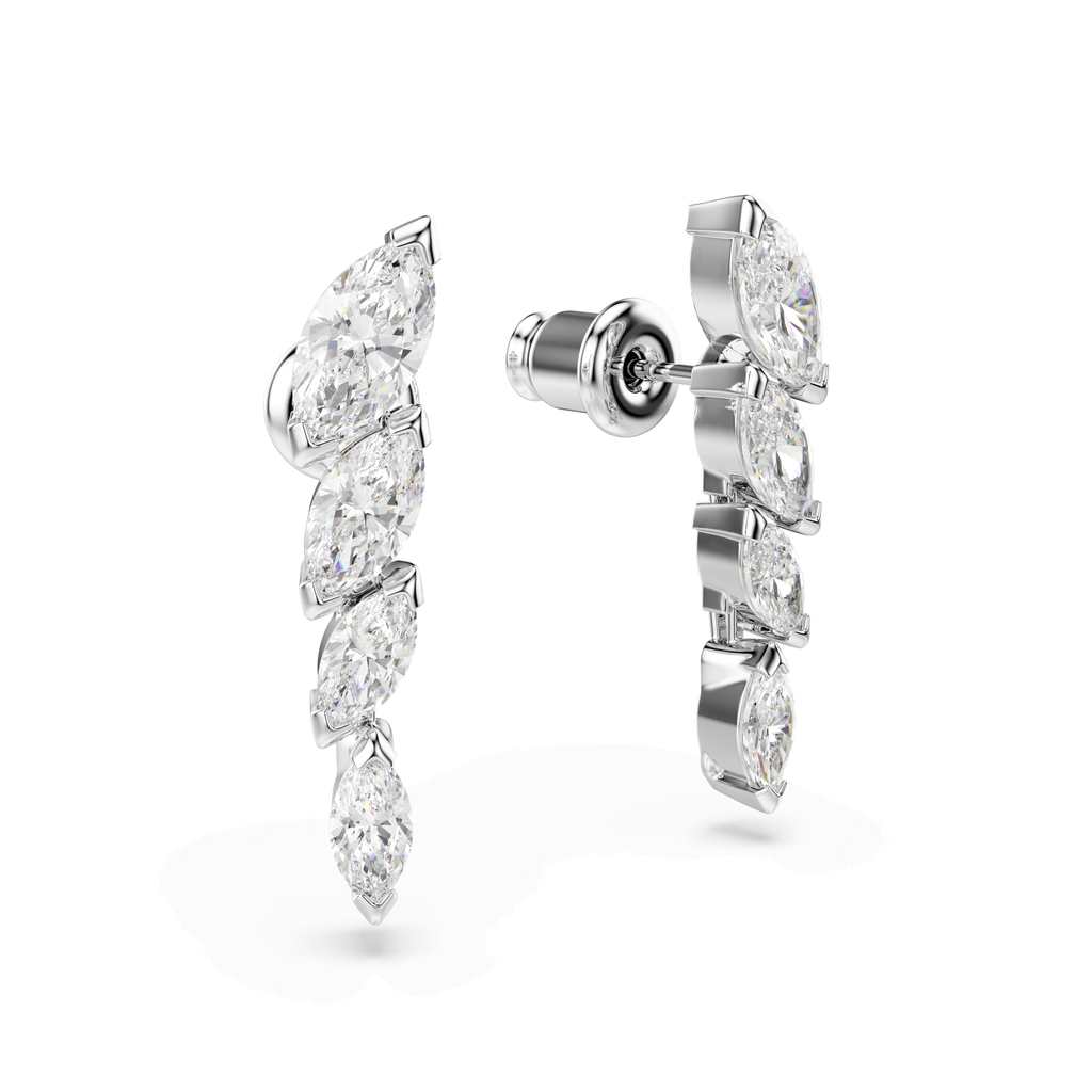 Swarovski Boucles d'oreilles Mesmera Blanc 5748007