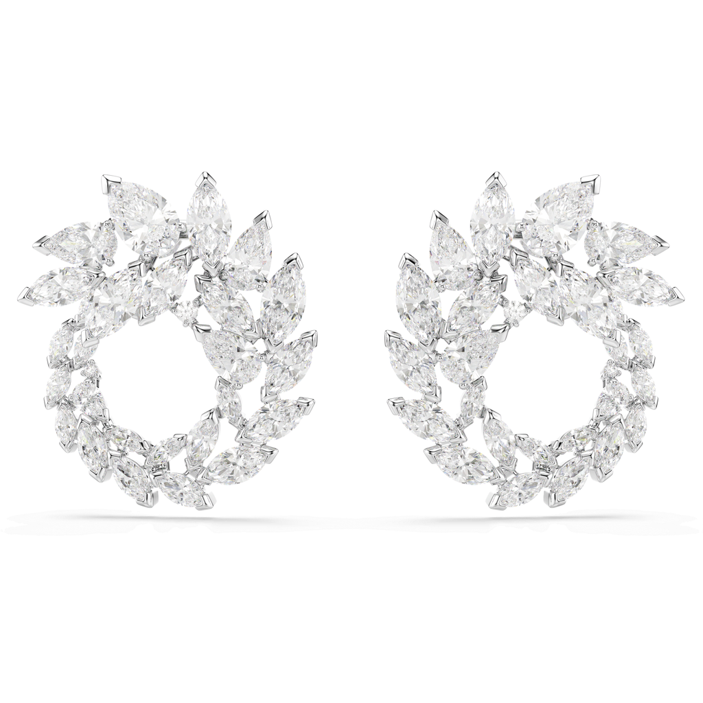 Swarovski Anneaux d'oreilles Mesmera Blanc 5748008
