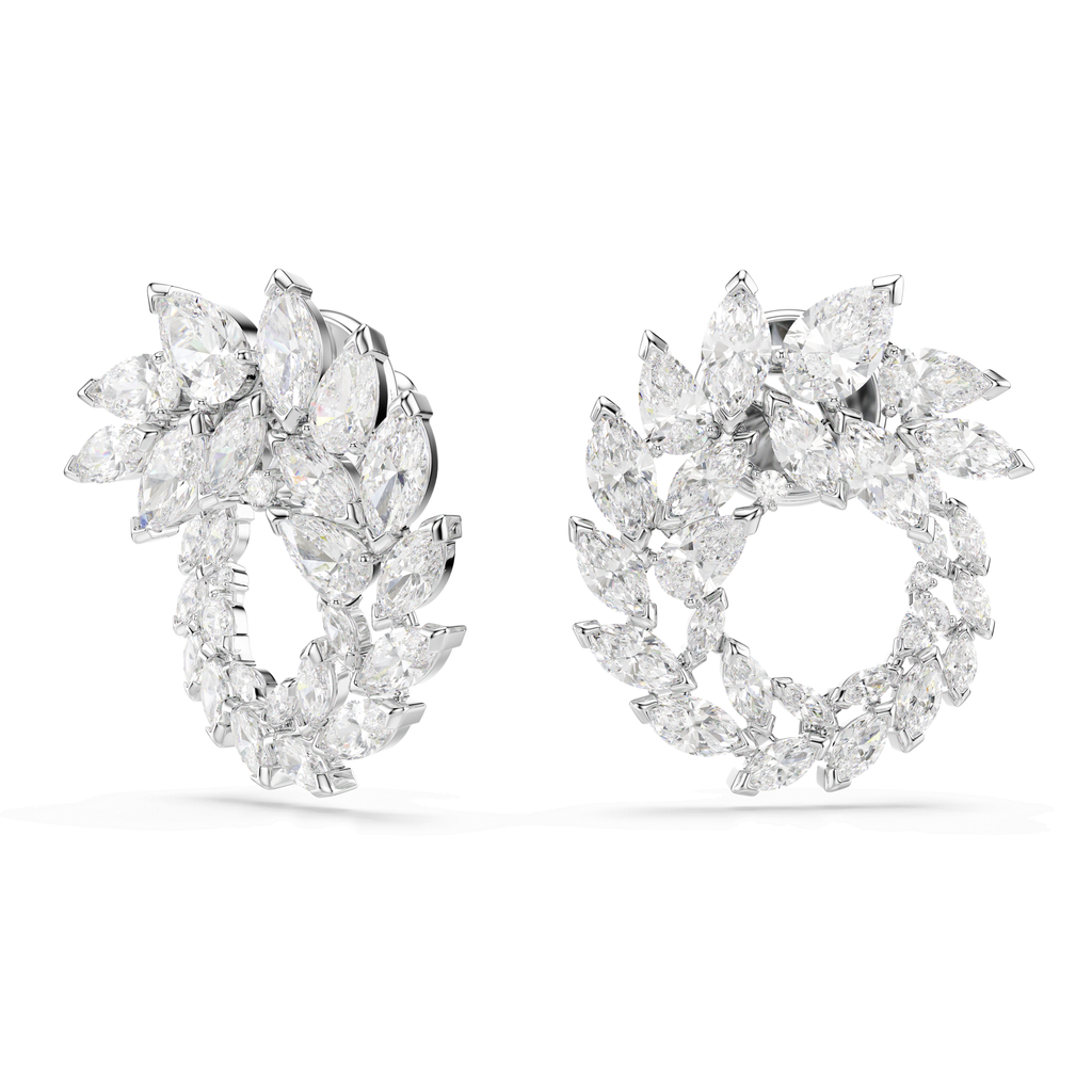 Swarovski Anneaux d'oreilles Mesmera Blanc 5748008
