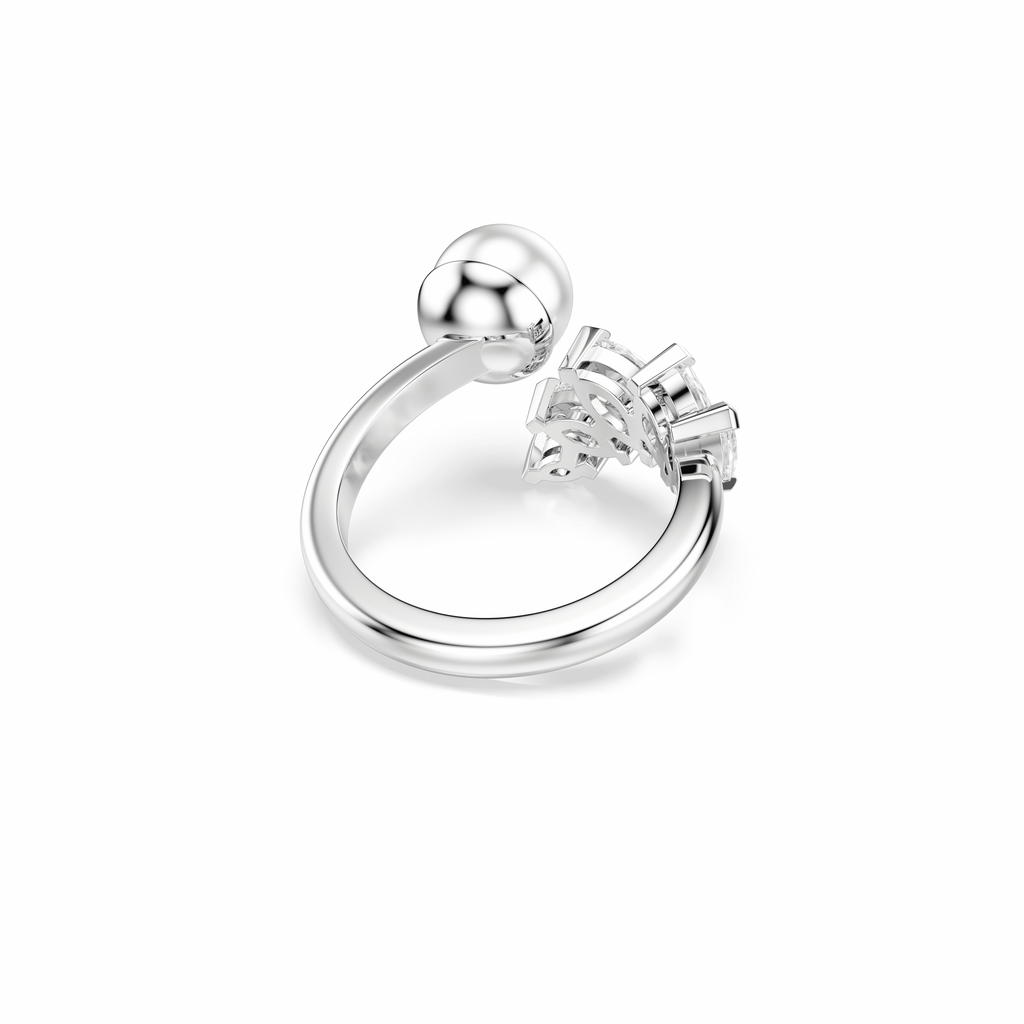 Swarovski Bague ouverte Mesmera Blanc 5748010