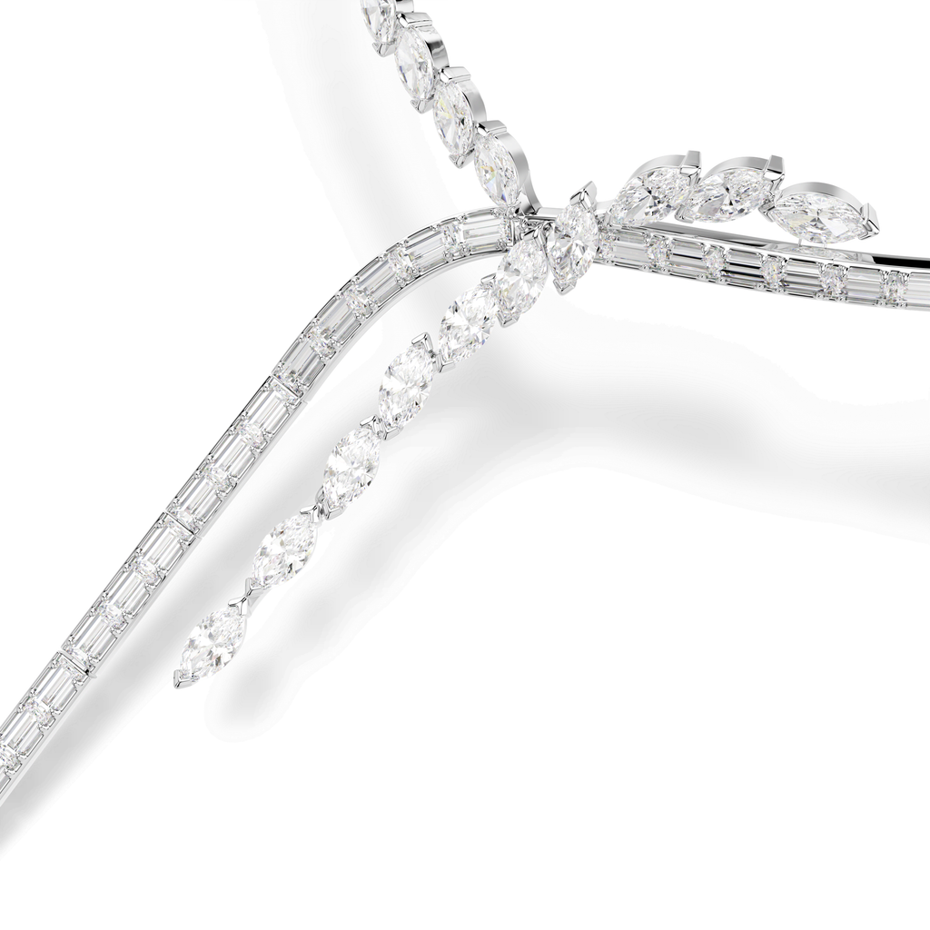 Swarovski Collier en Y Mesmera Blanc 5748652