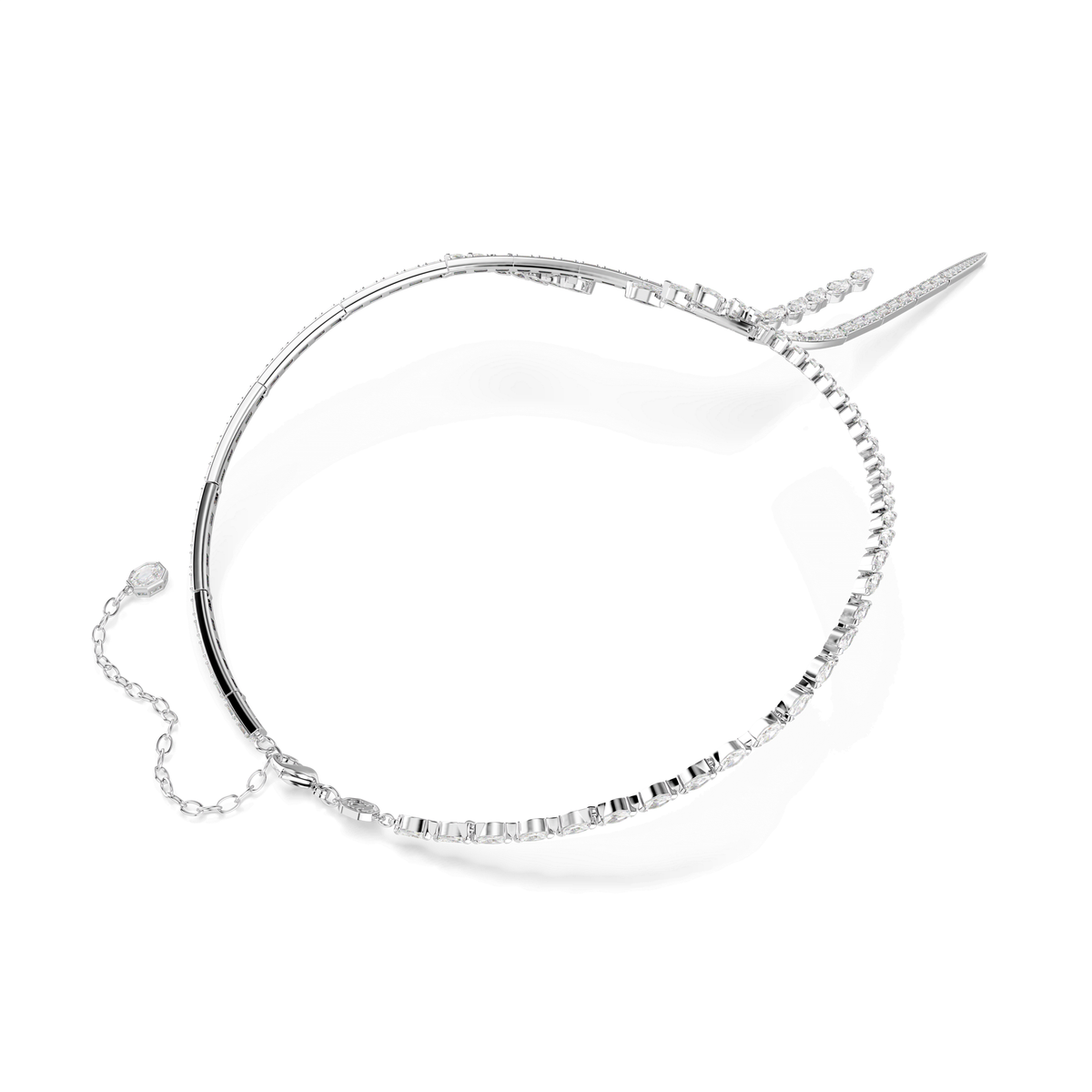Swarovski Collier en Y Mesmera Blanc 5748652