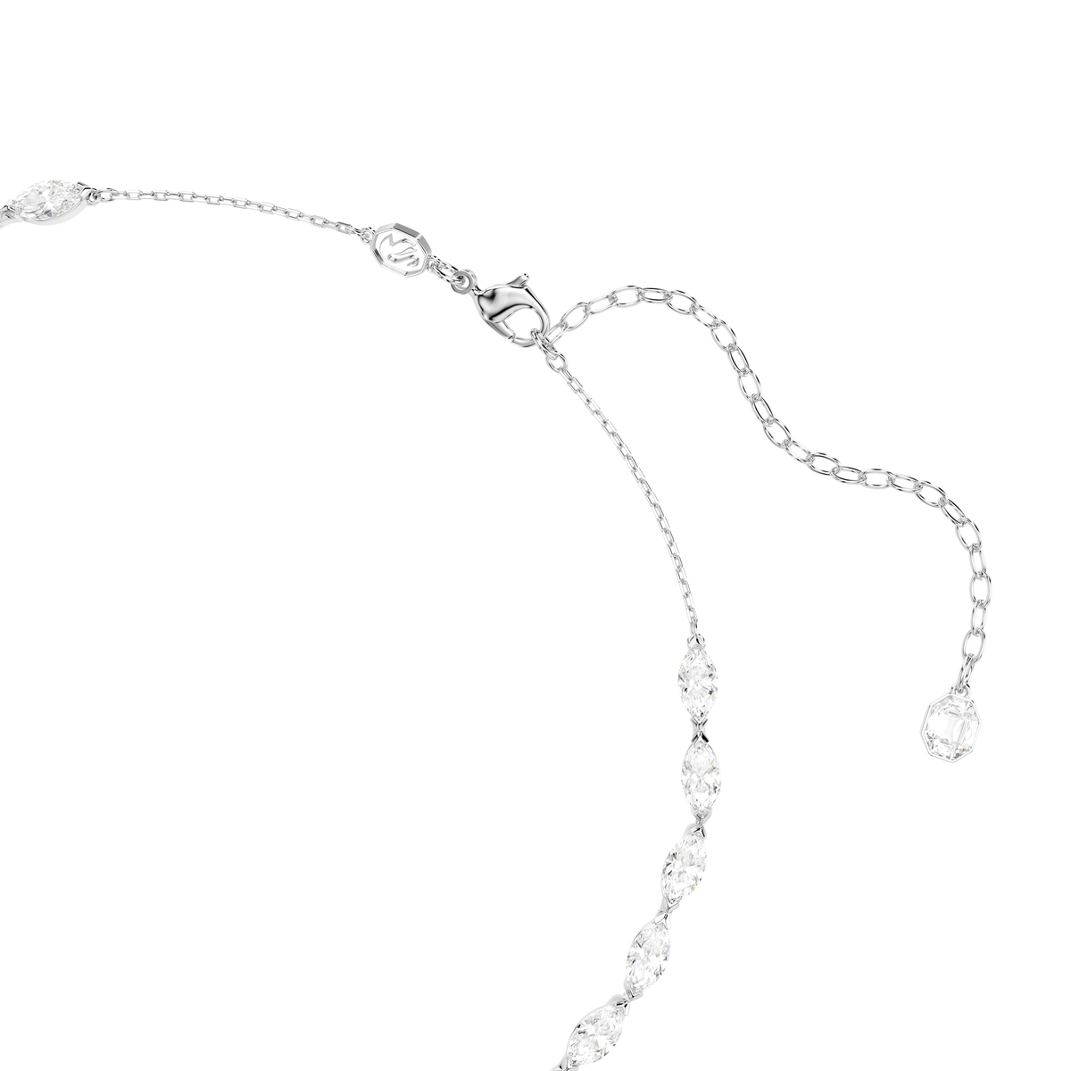 Swarovski Collier en Y Vienna Plume Blanc 5749265