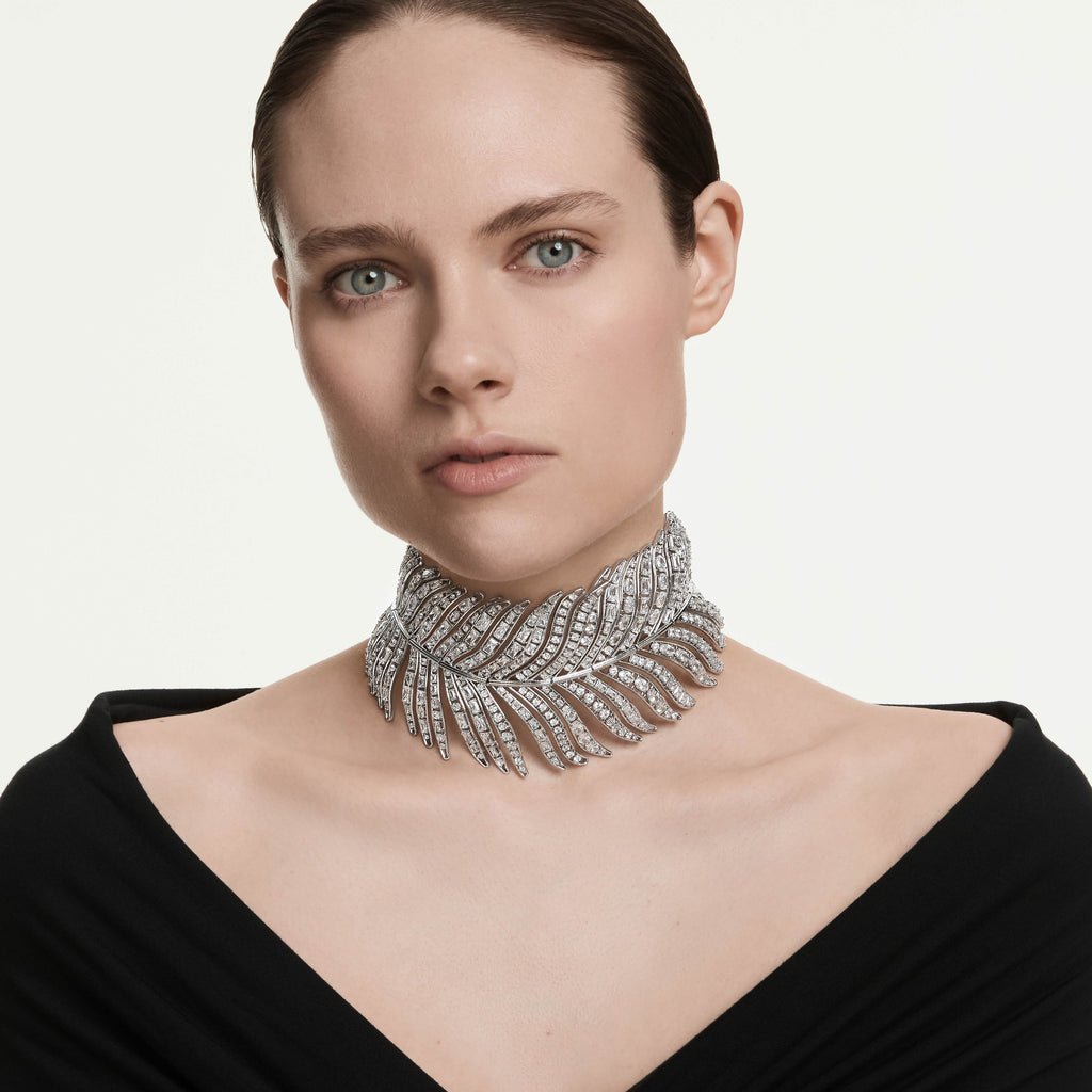 Swarovski Ras-de-cou Vienna Plume Blanc 5749377